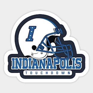 Indianapolis Football Team Sticker